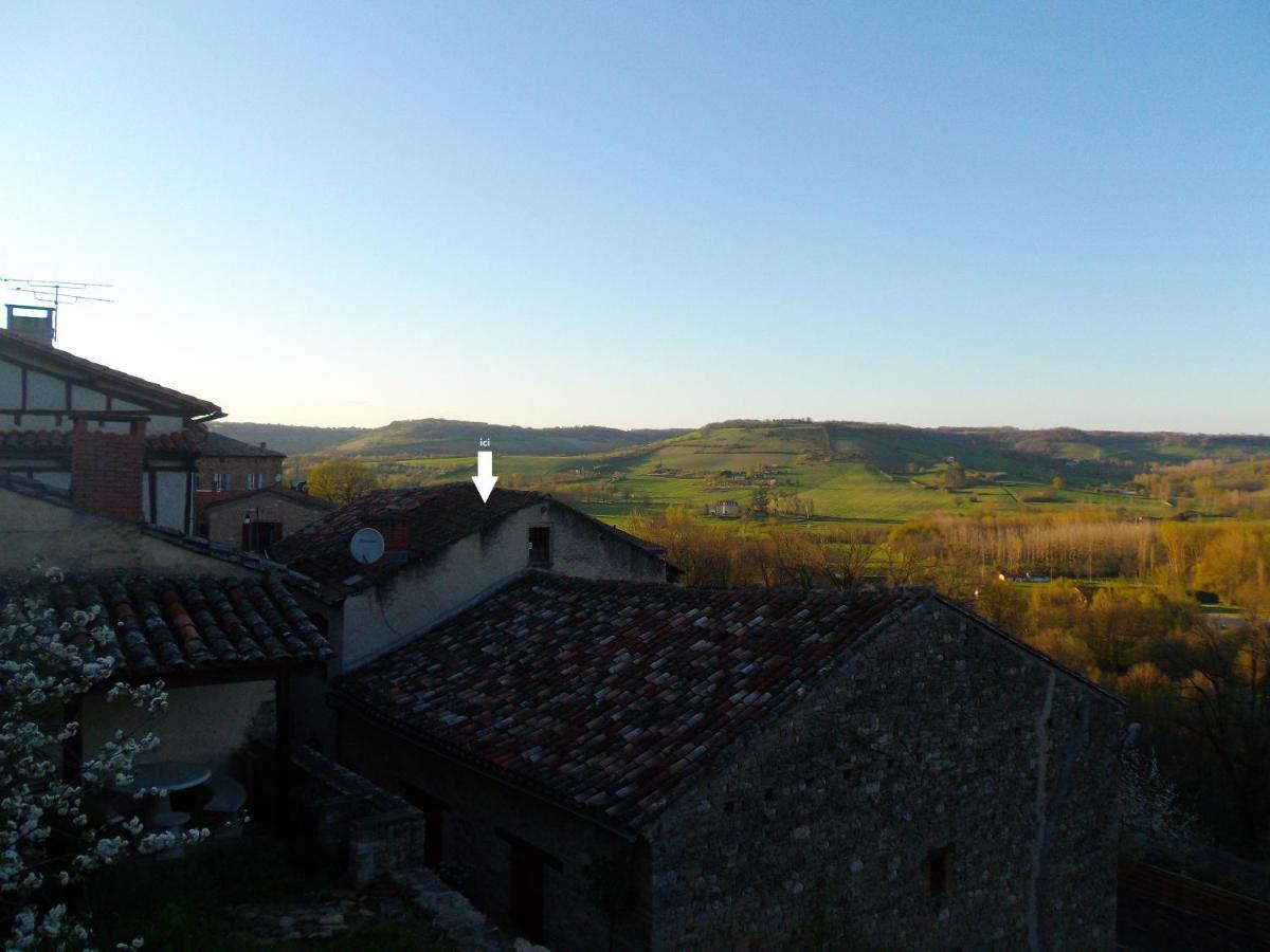 Maison Atypique A Cordes-Sur-Ciel 2 Chambres エクステリア 写真